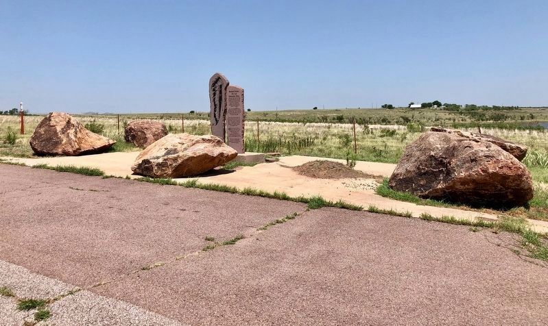 Quanah Parker, the Last Comanche Chief, / Comancheria Markers. Click for full size. Quanah Parker, the Last Comanche Chief, / Comancheria Markers image. Click for full size.