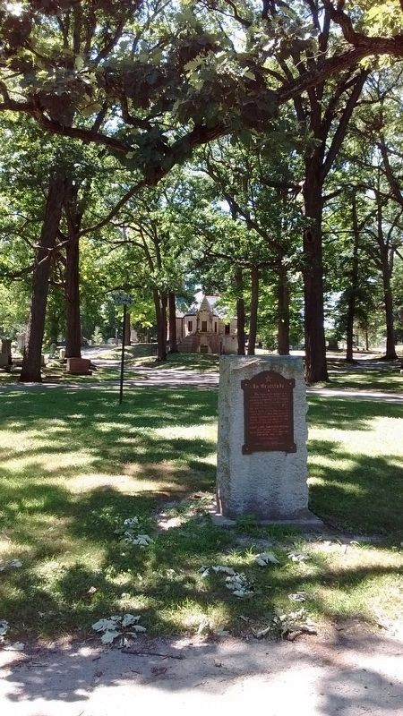 Lindenwood Cemetery image. Click for full size.