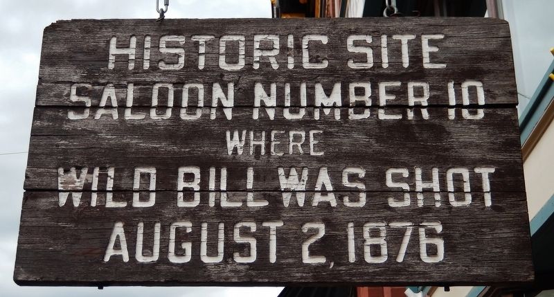 Saloon Number 10 Marker. Click for full size. Saloon Number 10 Marker image. Click for full size.