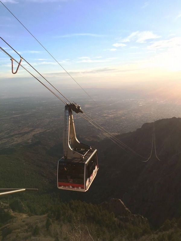 The Sandia Peak Tramway image. Click for full size.