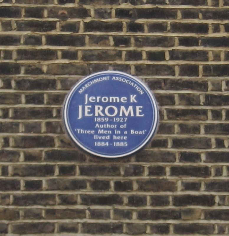 Jerome K. Jerome Marker. Click for full size. Jerome K. Jerome Marker image. Click for full size.