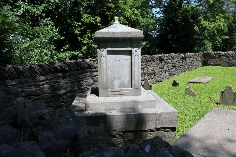 Isaac Shelby Grave. Click for full size. Isaac Shelby Grave image. Click for full size.
