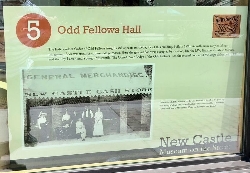 Odd Fellows Hall Marker image. Click for full size.