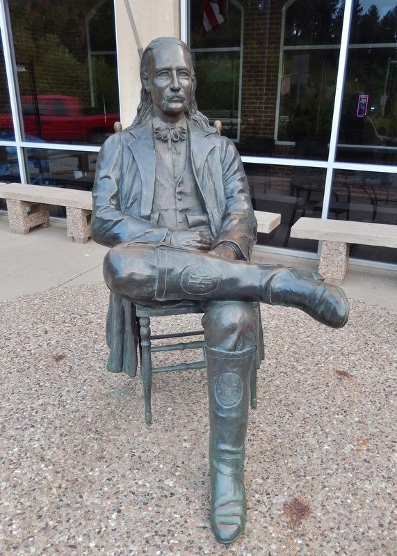Wild Bill Hickok Statue. Click for full size. Wild Bill Hickok Statue image. Click for full size.