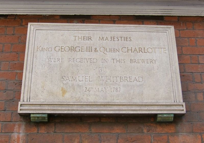 A Royal Brewery Visit Marker. Click for full size. A Royal Brewery Visit Marker image. Click for full size.