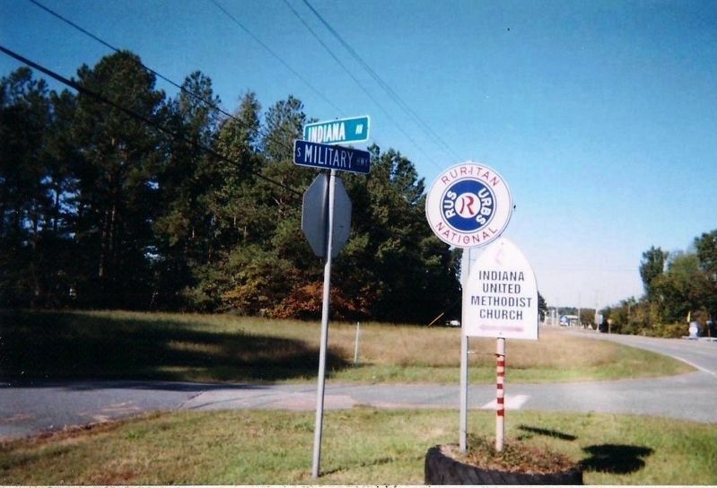 Exhibit C: Indiana United Methodist Church sign in c. 2011.. Click for full size. Exhibit C: Indiana United Methodist Church sign in c. 2011. image. Click for full size.