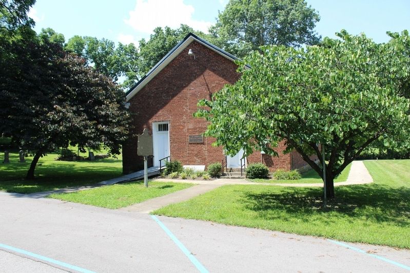 McCormack Christian Church Marker. Click for full size. McCormack Christian Church Marker image. Click for full size.