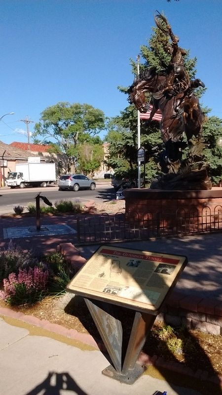 The Gunnison Tunnel Marker. Click for full size. The Gunnison Tunnel Marker image. Click for full size.