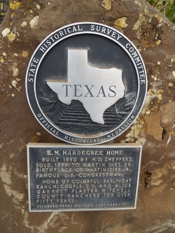 E.M. Hardigree Home Marker. Click for full size. E.M. Hardigree Home Marker image. Click for full size.