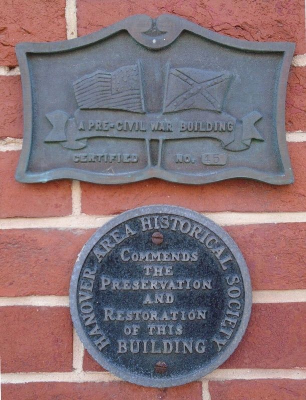 Emmanuel Reformed Church Administrative Building Markers. Click for full size. Emmanuel Reformed Church Administrative Building Markers image. Click for full size.