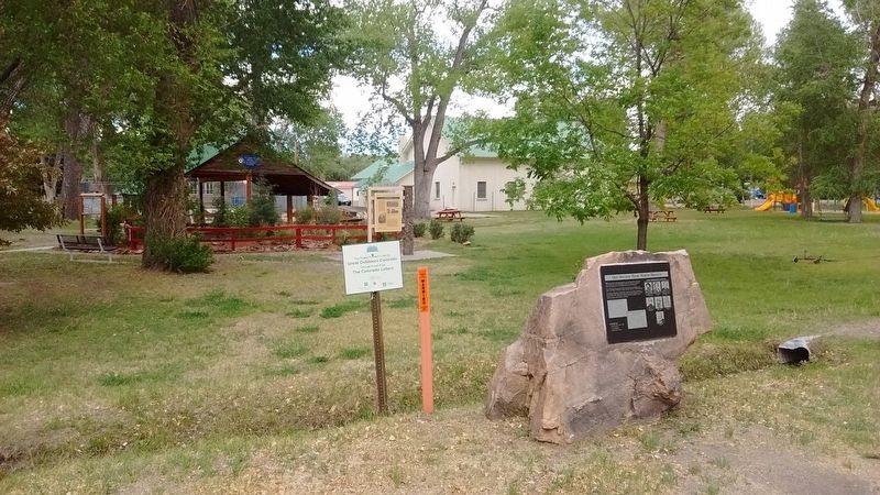 Old Spanish Trail North Branch Marker. Click for full size. Old Spanish Trail North Branch Marker image. Click for full size.