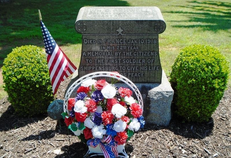 William C. Ashwell Memorial. Click for full size. William C. Ashwell Memorial image. Click for full size.