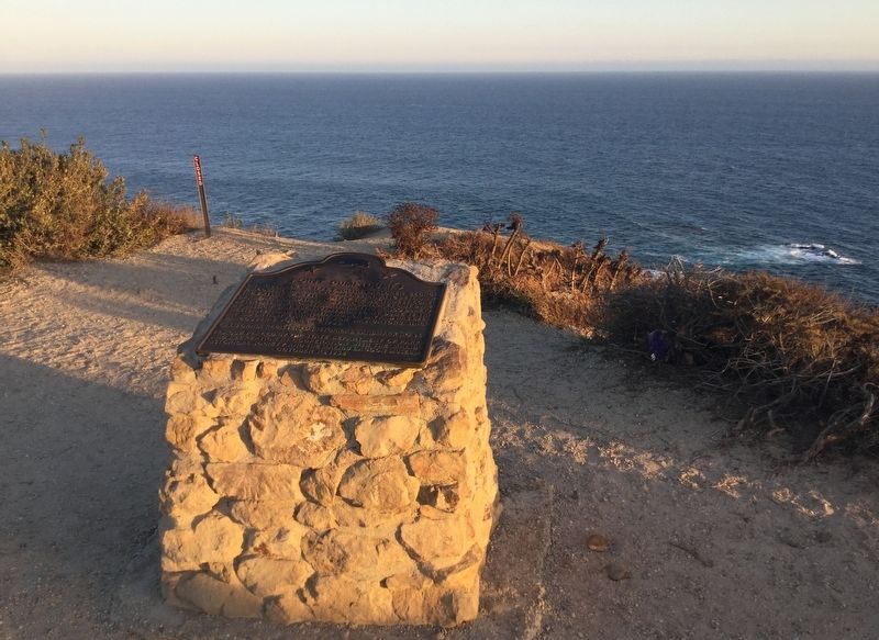Point Dume Marker image. Click for full size.