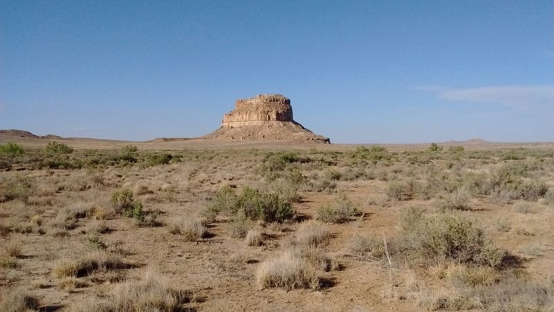 Fajada Butte. Click for full size. Fajada Butte image. Click for full size.