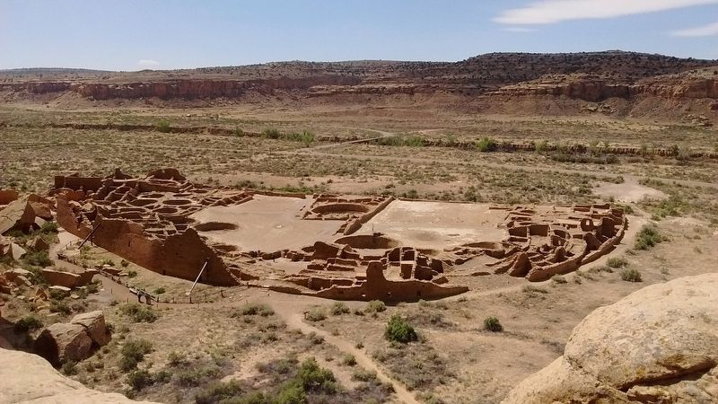 Pueblo Bonito, Chaco Culture National Historic Park image. Click for full size.