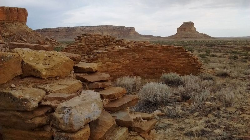 Chaco Culture National Historic Park - Fajada Butte image. Click for full size.