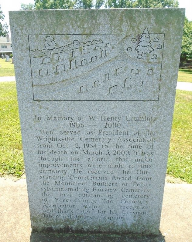 W. Henry Crumling Marker image. Click for full size.