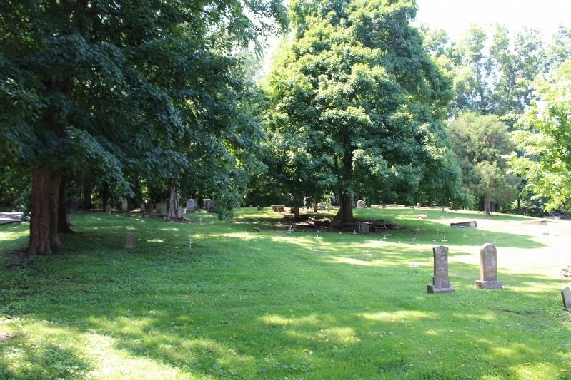 McCormack Christian Church Cemetery. Click for full size. McCormack Christian Church Cemetery image. Click for full size.