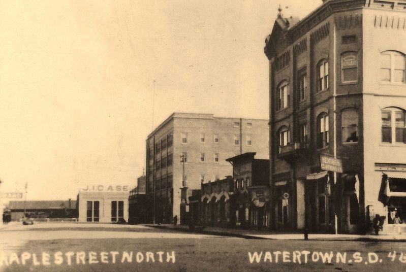 Marker photo 3: East side of Maple Street looking north from Kemp Avenue image. Click for full size.