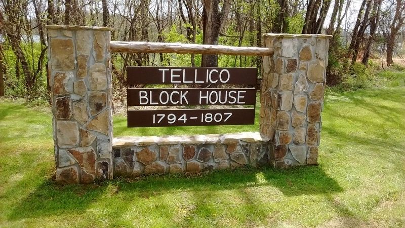 Tellico Blockhouse image. Click for full size.
