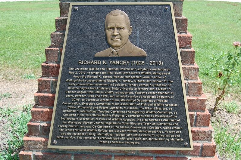 Richard K. Yancey Marker. Click for full size. Richard K. Yancey Marker image. Click for full size.