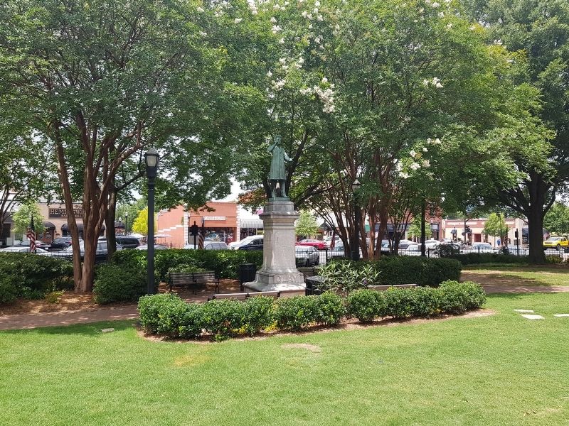 Alexander Stephens Clay Marker in Glover Park. Click for full size. Alexander Stephens Clay Marker in Glover Park image. Click for full size.