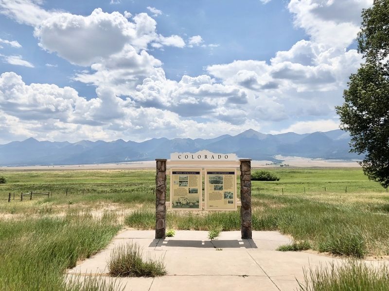 Mining and Ranching / Early Settlement / Westcliffe and Silver Cliff / Westcliffe Country Marker image. Click for full size.