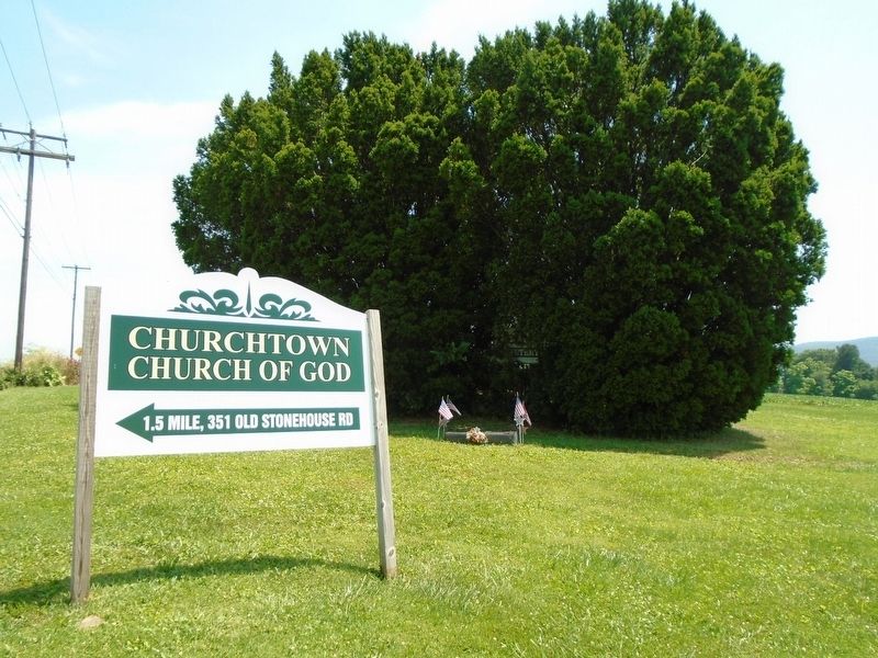 Churchtown Church of God Founding Members Marker image. Click for full size.
