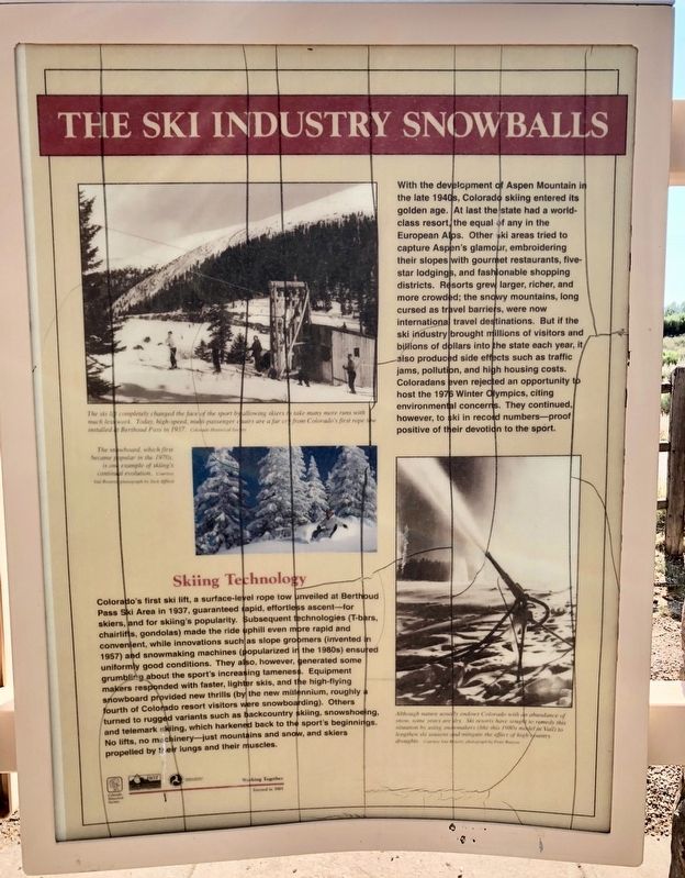 The Ski Industry Snowballs Marker image. Click for full size.