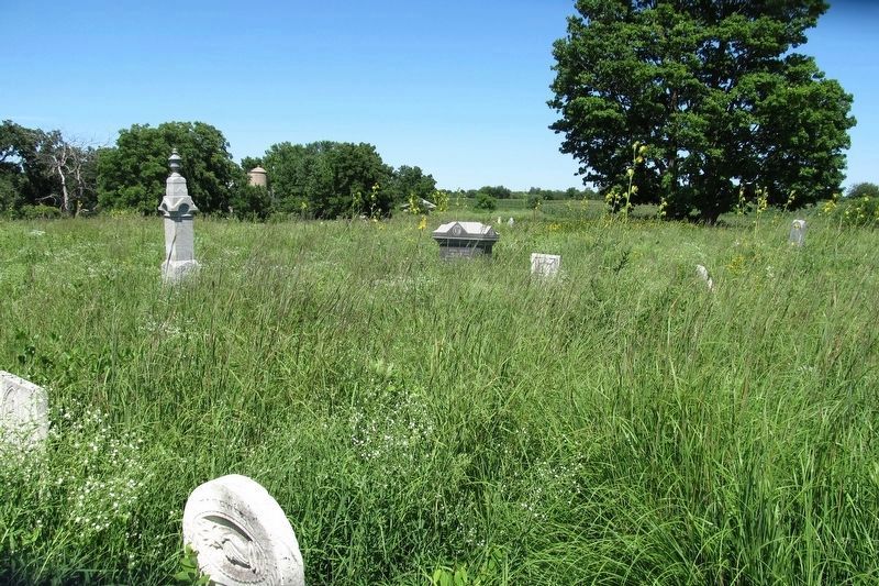Green's Prairie Cemetery image. Click for full size.