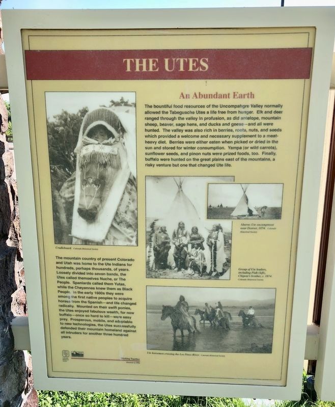 The Utes Marker image. Click for full size.