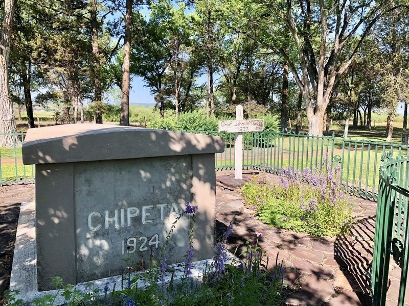 Nearby Grave of Chipeta mentioned on marker. image. Click for full size.