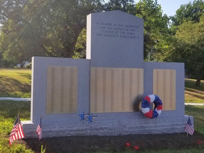 Watertown World War II Monument. Click for full size. Watertown World War II Monument image. Click for full size.
