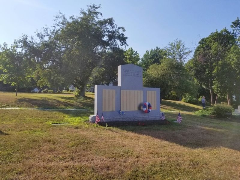 Watertown World War II Monument. Click for full size. Watertown World War II Monument image. Click for full size.