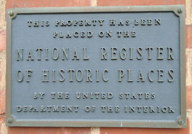 Van Dyne Civic Building NRHP Marker. Click for full size. Van Dyne Civic Building NRHP Marker image. Click for full size.