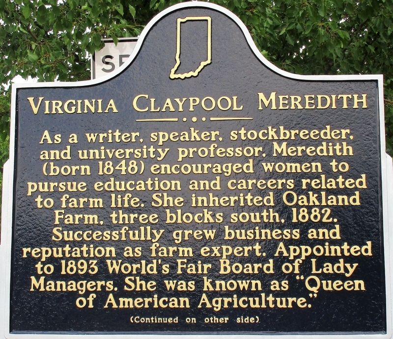 Virginia Claypool Meredith Marker image. Click for full size.