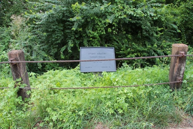 11th Ohio Infantry Marker. Click for full size. 11th Ohio Infantry Marker image. Click for full size.