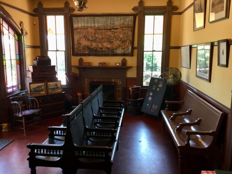 Depot Interior. Click for full size. Depot Interior image. Click for full size.