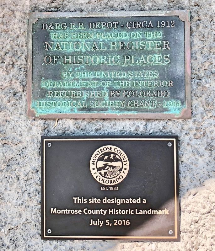 National Register of Historic Places Plaque. Click for full size. National Register of Historic Places Plaque image. Click for full size.