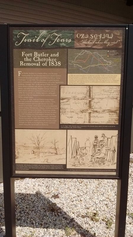 Trail of Tears Marker image. Click for full size.
