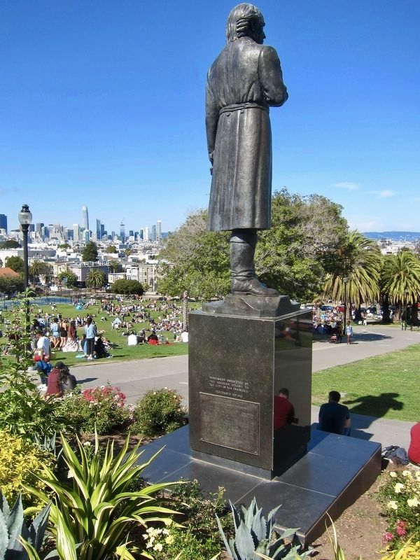 Miguel Hidalgo Marker - wide view image. Click for full size.