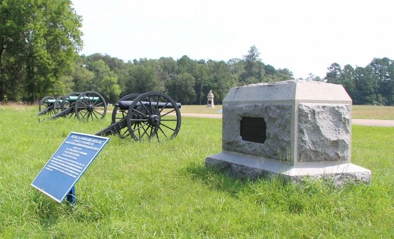 Battery C, 1st Illinois Light Artillery Marker. Click for full size. Battery C, 1st Illinois Light Artillery Marker image. Click for full size.