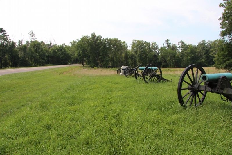 Battery C, 1st Illinois Light Artillery Marker image. Click for full size.