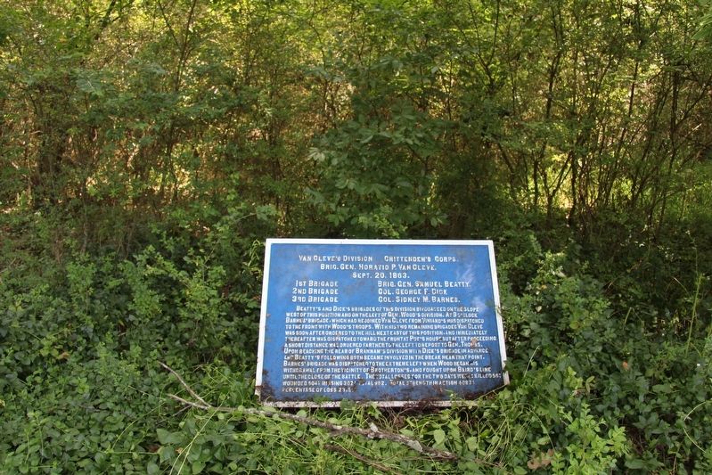 Van Cleve's Division Marker. Click for full size. Van Cleve's Division Marker image. Click for full size.