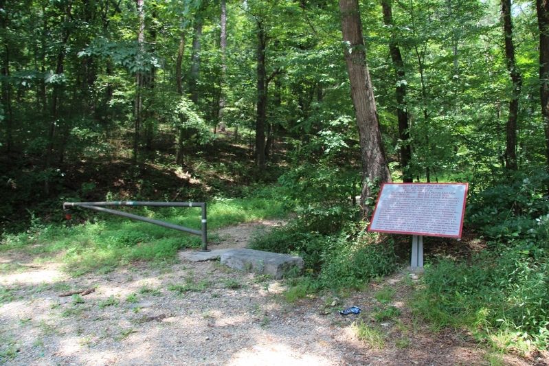 Hindman's Division Marker. Click for full size. Hindman's Division Marker image. Click for full size.