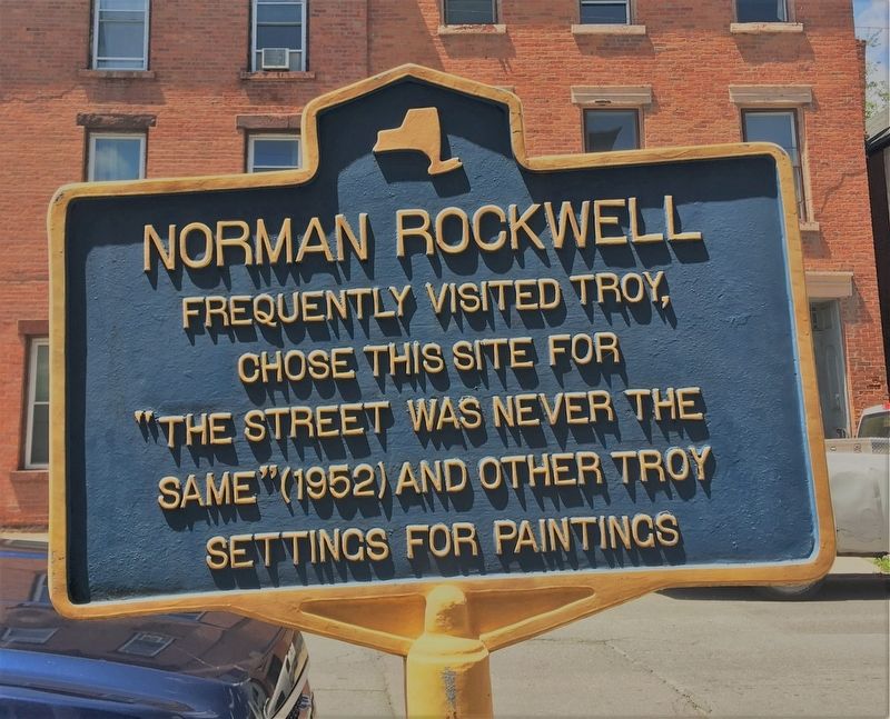 Norman Rockwell Marker image. Click for full size.