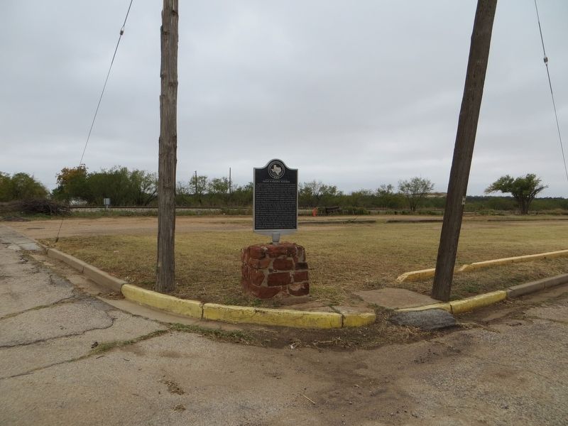 Texas & Pacific Railway Marker image. Click for full size.