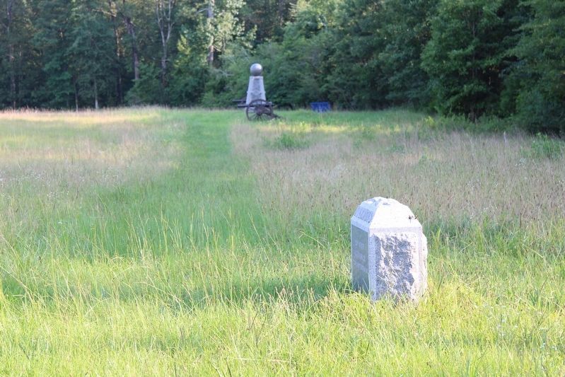123rd Illinois Infantry Marker image. Click for full size.