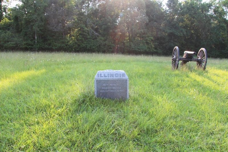 92nd Illinois Infantry Marker. Click for full size. 92nd Illinois Infantry Marker image. Click for full size.