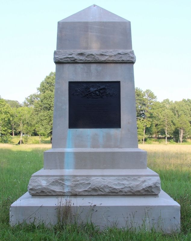 17th Indiana Mounted Infantry Marker image. Click for full size.